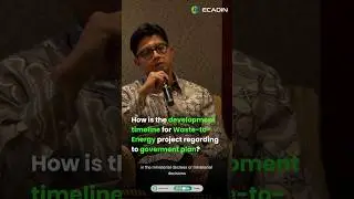 Как сроки реализации проекта по переработке отходов в энергию соотносятся с планами правительства?