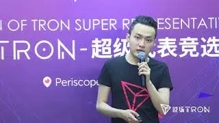 Justin Sun NTRODUCTION OF #TRON SUPER REPRESENTATIVE ELECTION
