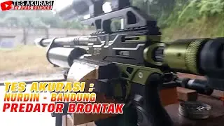 TES AKURASI SENAPAN ANGIN PREDATOR BRONTAK PESANAN BOS NURDIN, BANDUNG