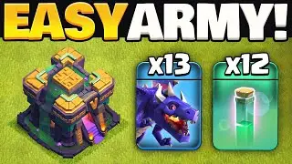 The Easiest TH14 Dragon Attack Strategy Explained (Clash of Clans)
