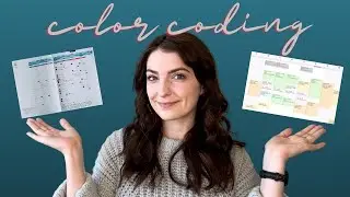 Calendar Color-Coding (+ planner + Notion + study notes)