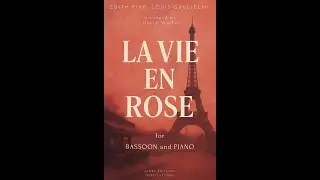 La Vie en Rose by &Eacute;dith Piaf for Bassoon and Piano (Sheet Music Download)