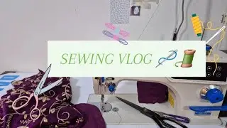 Stitch with me | Sewing vlog 🪡🧵