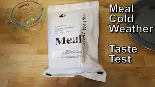 The best tasting US rations: Meal Cold Weather