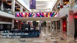 Pixcom Installs YasMall Indoor LED Display
