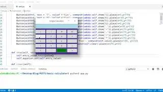 Python GUI Calculator