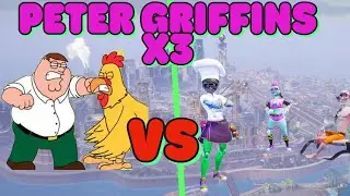 WE FOUGHT PETER GRIFFIN TRIO RUMBLEVERSE, HD GAMEPLAY