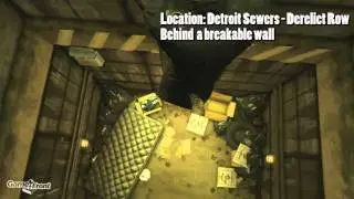 Deus Ex Human Revolution Secrets Walkthrough - Hidden Praxis Kits - Detroit Sewers