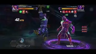 MCOC Alliance War: High Evolutionary Node 1 Takedown with Zemo