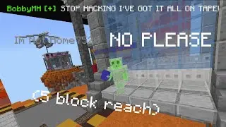 I CONFRONTED A HACKER! - The Hive (Minecraft Bedrock)