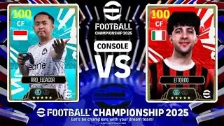 RRQ_Elgacor berhadapan dengan sang Legenda Ettorito!! | eFootball&trade; CHAMPIONSHIP 2025 WORLD FINALS