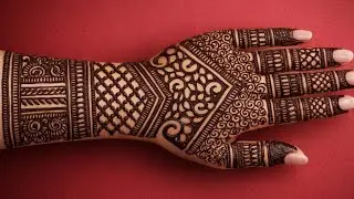 Full Back Hand Bridal Mehndi Design 2026| Full Hand Dark Henna | Trending Mehndi 