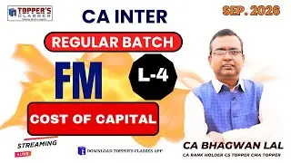 CA INTER FM  /COST OF CAPITAL /  30-12-2025