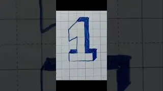 Drawing 3d number 