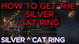 Dark Souls 3 | Кольцо кошки: как получить Кольцо серебряной кошки