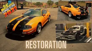 CAR MECHANIC SIMULATOR 21 // RESTORING 1993 SAKURA SUPA ZJX // gameplay pc 4K