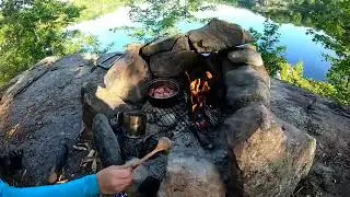 3 day canoe trip! Queen Elizabeth Sheldon lake-Headlake