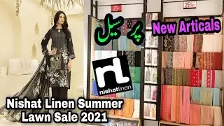 Nishat Linen Sale 2021 Flat 25% New Summer Lawn Collection Factory Outlet - Its All About Fabric