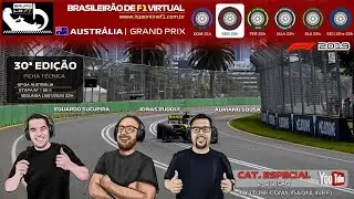 Cat. Especial - 2&ordf; Divis&atilde;o LOF1 - GP da Austr&aacute;lia eSports F1 2019 - Narra&ccedil;&atilde;o: Eduardo Sucupira