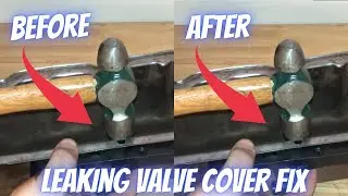 How To Fix A Leaky Valve Cover Gasket For Free At Home