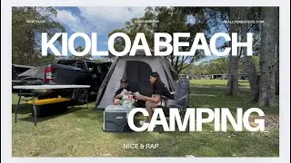 Kioloa Beach Camping ⛺️  (Our 3rd Camp in Australia )#camping 