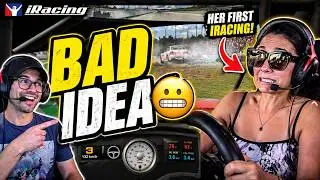 My First iRacing Experience And My Wife Joined Me