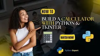Build a Calculator with Python & Tkinter | Step-by-Step GUI Tutorial for Beginners