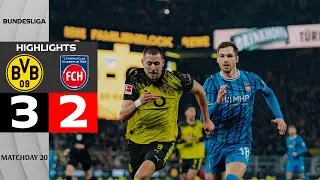 Borussia Dortmund - Heidenheim | 3-2 | Highlights | Bundesliga 2025-26 | dortmund heidenheim