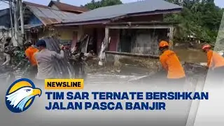 BASARNAS Ternate Monitor Wilayah Banjir Halbar - [Newsline]