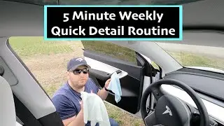 Cleaning the Model Y with White Interior