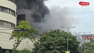 Fire breaks out at textile shop in Kozhikode
