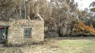 Post-bushfire view of Scott Creek Conservation Park