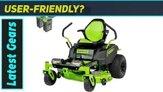 Greenworks 60V 42&rdquo; Cordless Electric CrossoverZ Zero Turn Riding Mower &ndash; The Best Quiet Powerhouse