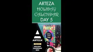 Arteza Holiday Calendar ~ Day 5 ~ Green Dual Tip Art Marker