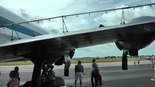 Douglas DC6 Airplane at Page Field in Fort Myers, Florida
