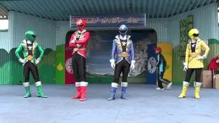 ゴーカイジャーショーinモンキーパーク　１回目お見送り