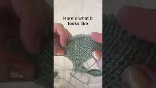 Two Ways to Knit the M1BL (Make 1 Backwards Loop) Increase