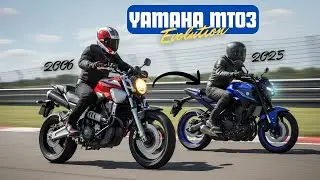 Yamaha MT03 Evolution (2006 - 2025) | Motorcycle Evolution #45