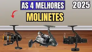 Os 4 Melhores Molinetes / Molinete De Pesca Em 2025!