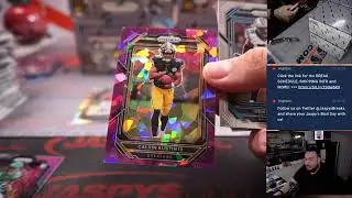 Sat. 3/18/23 - 2022 Panini Prizm Football 6-Box Hobby 1/2 Case Break #9 *PYT*