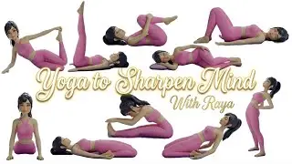 Yoga Poses to Sharpen the Mind | Focus & Concentration Flow | Brain Yoga for Kids | Yoga and Hoga