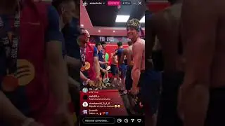 Barcelona Full Celebrations in Dressing Room after Copa del Rey 2025 I Win against Real Madrid ❤️💙