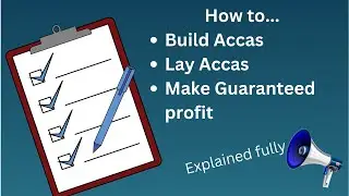 How to place an Accumulator bet when matched betting with AI Profit