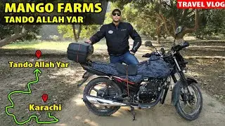 Bike Ride Karachi to Tando Allahyar Sindh  Mango Farm | Suzuki Gr150 | Travel vlog @RoadRoamer150