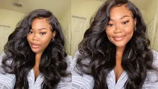 EASY! Big Bombshell Curls!// Cheap and High Quality ft. Julia Hair