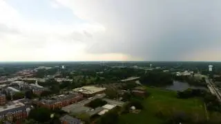 Drone Aerial view over Annapolis Maryland