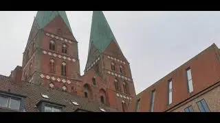 Lübeck St. Marien - Geläut zum GD am vorletzten Sonntag des Kirchenjahres (6 Stimmig auf gis°)