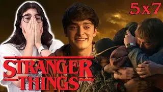 CRYING HAPPY TEARS!! Stranger Things 5x7 Reaction 