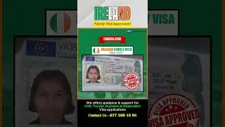 පවුලටම, අයර්ලන්තයට Family Visa ලැබුණා #visa #visitvisa #ireland #travel #familyvisa