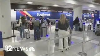 Flights cancelled in Phoenix as winter weather hits across the country